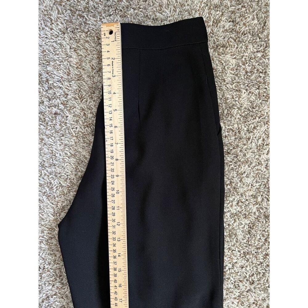 Like New! GREYLIN Black Pleated Straight Leg Lined Trousers in Size XS - Picture 13 of 14